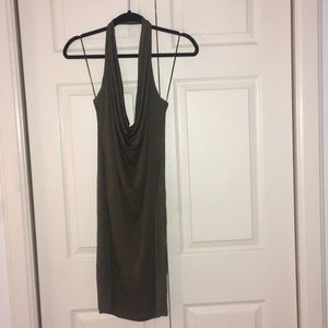 Haute Hippie Halter Neck Dress